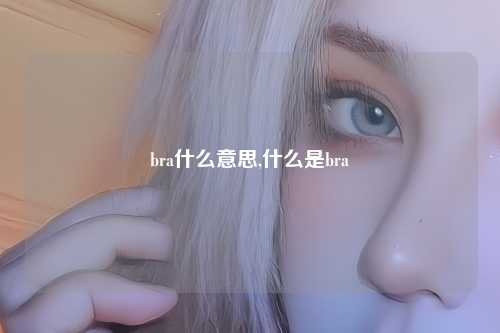 bra什么意思,什么是bra