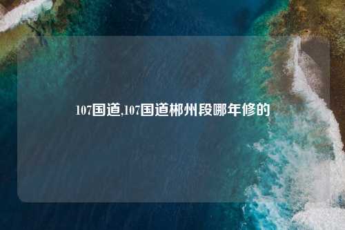 107国道,107国道郴州段哪年修的