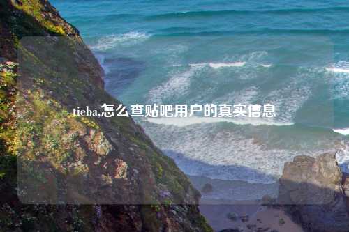 tieba,怎么查贴吧用户的真实信息