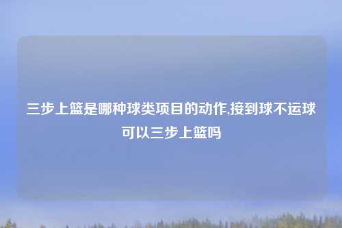 三步上篮是哪种球类项目的动作,接到球不运球可以三步上篮吗