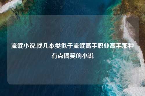 流氓小说,找几本类似于流氓高手职业高手那种有点搞笑的小说