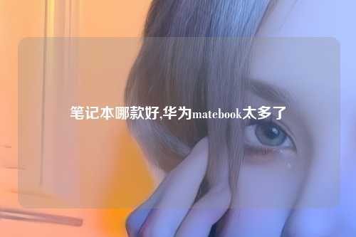 笔记本哪款好,华为matebook太多了