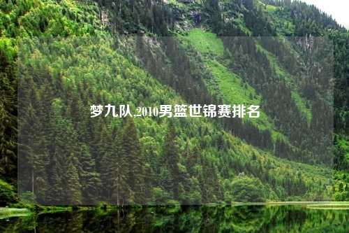 梦九队,2010男篮世锦赛排名