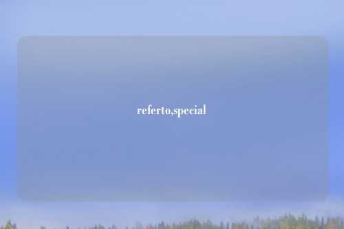 referto,special