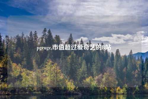 pgcugc,市值超过爱奇艺的B站
