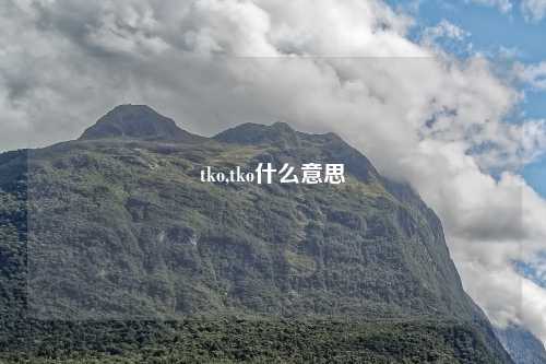 tko,tko什么意思