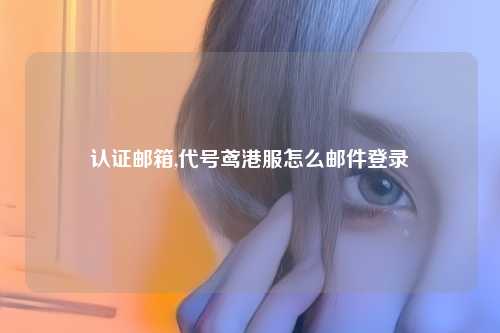 认证邮箱,代号鸢港服怎么邮件登录