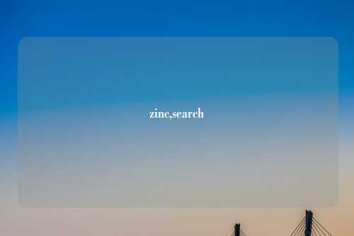 zinc,search