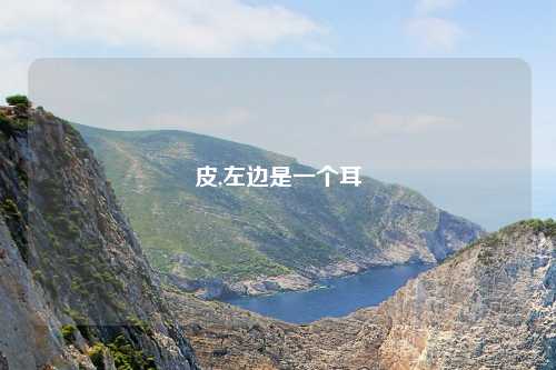 皮,左边是一个耳
