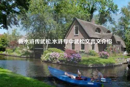 新水浒传武松,水浒专中武松文言文介绍