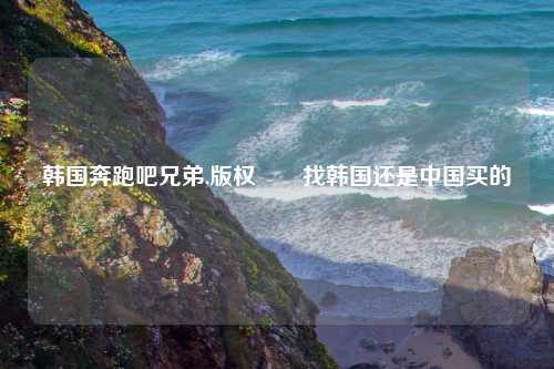 韩国奔跑吧兄弟,版权©️找韩国还是中国买的