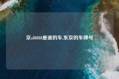 京a88888是谁的车,东京的车牌号