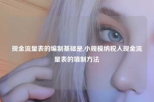 现金流量表的编制基础是,小规模纳税人现金流量表的填制方法