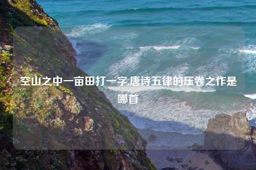 空山之中一亩田打一字,唐诗五律的压卷之作是哪首