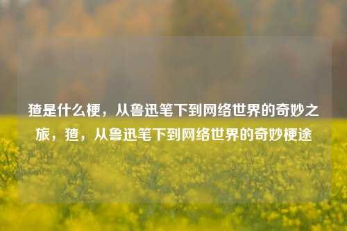 猹是什么梗,从鲁迅笔下到网络世界的奇妙之旅,猹,从鲁迅笔下到网络世界的奇妙梗途