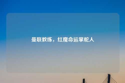 曼联教练，红魔命运掌舵人