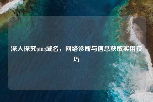 深入探究ping域名，网络诊断与信息获取实用技巧