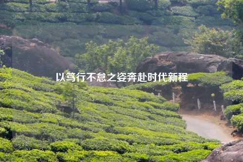 以笃行不怠之姿奔赴时代新程