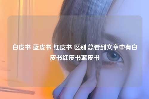 白皮书 蓝皮书 红皮书 区别,总看到文章中有白皮书红皮书蓝皮书