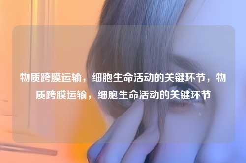 物质跨膜运输,细胞生命活动的关键环节,物质跨膜运输,细胞生命活动的关键环节 物质跨膜运输,细胞生命活动的关键环节,物质跨膜运输,细胞生命活动的关键环节