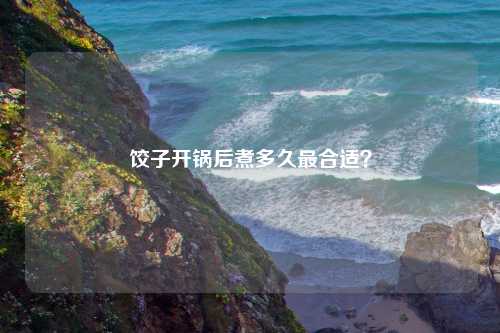 饺子开锅后煮多久最合适？